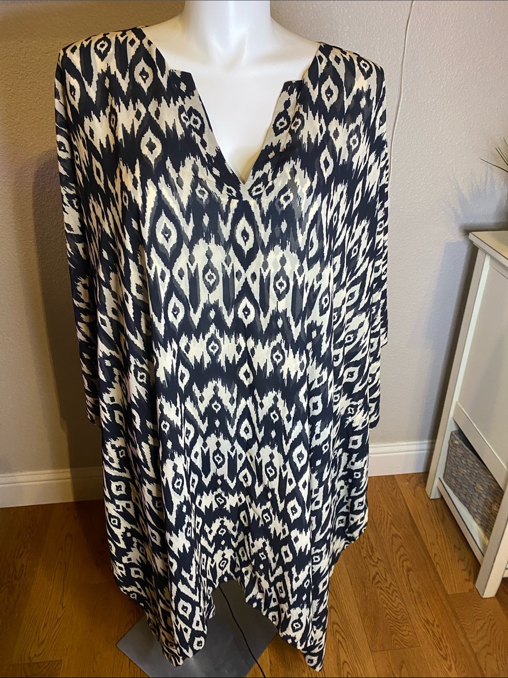 NWOT wayward fancies, tunic made in India size 4X